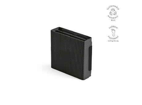 Linnaeus Wireless Charger recy. PU 15W  Werbeartikel