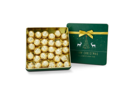 Geschenkartikel / Präsentartikel: Weihnachtliche Champagnertrüffel bedrucken