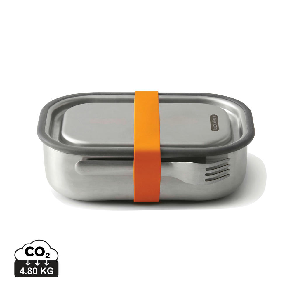 Black+Blum Stainless Steel Lunch Box groß Werbeartikel
