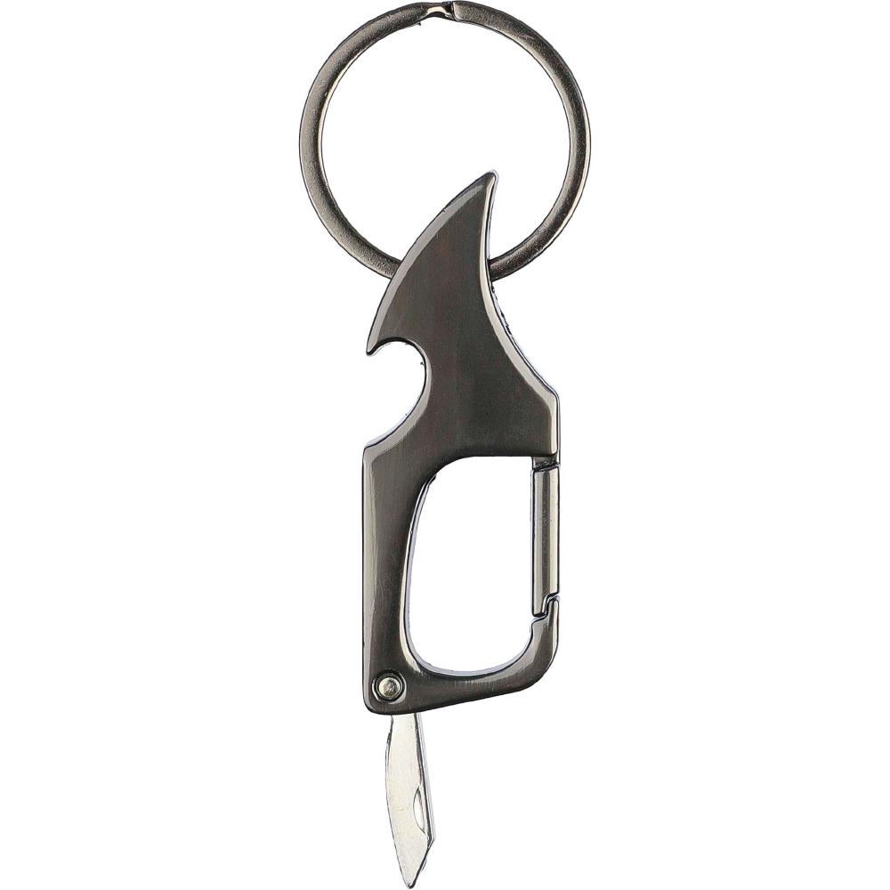 Product image Metallkarabiner-Schlüsselanhänger Bella Werbeartikel