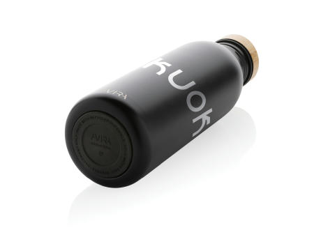 Avira Alcor 600ml Wasserflasche aus RCS rec. Stainless-Steel Werbeartikel