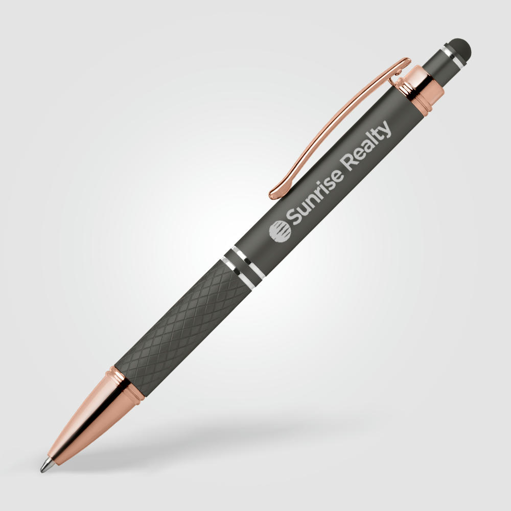 Phoenix Softy Roségold Classic Kugelschreiber - m/Stylus Werbeartikel