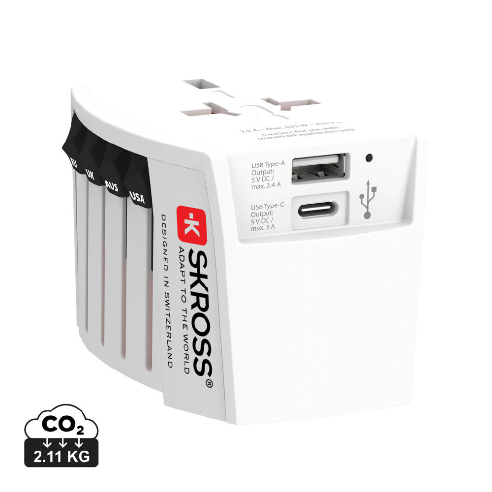 Product image SKROSS MUV USB ( 1 USB-C 1 USB-A) Werbeartikel
