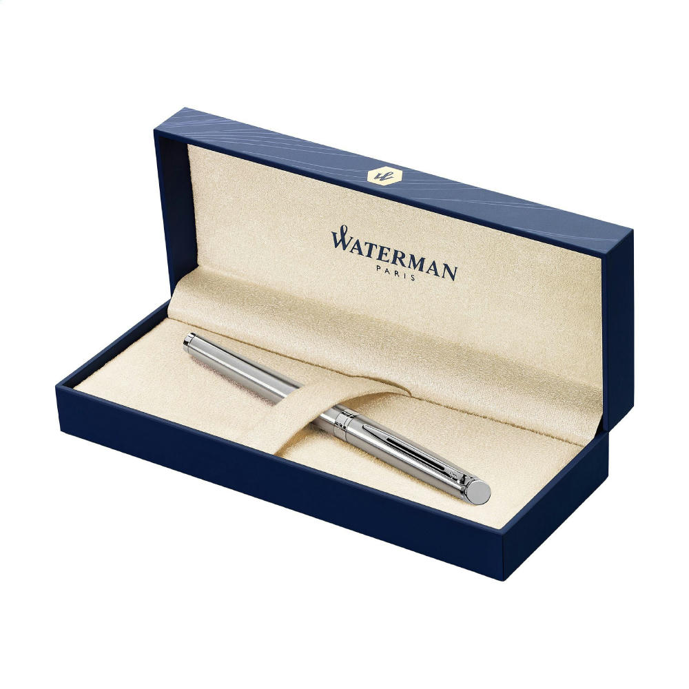 Product image Waterman Hémisphère Rollerball Silber - schwarze Mine Werbeartikel