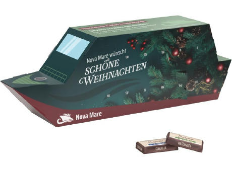 Adventskalender Schiff Werbeartikel