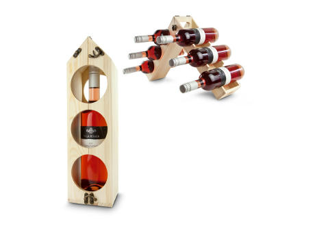 RACKPACK - Original, 2in1 Weinverpackung und Weinregal (ohne Wein) bedrucken