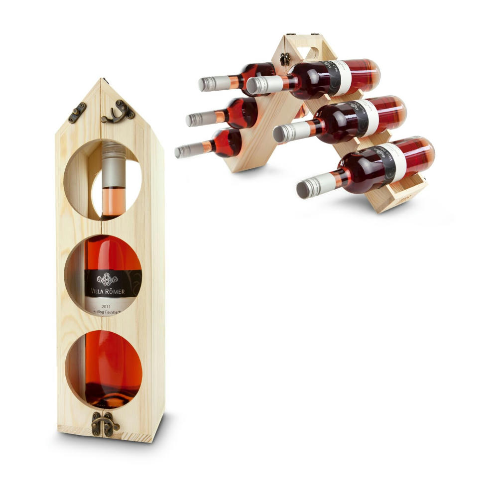 Product image RACKPACK - Original, 2in1 Weinverpackung und Weinregal (ohne Wein) Werbeartikel