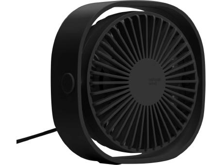 BREEZE Tischventilator mit USB- Anschluss Werbeartikel