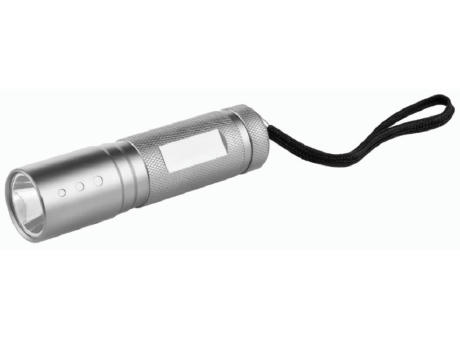 Product image Metmaxx® LED MegaBeam Taschenlampe "Safe2GoCompact" titan bedrucken