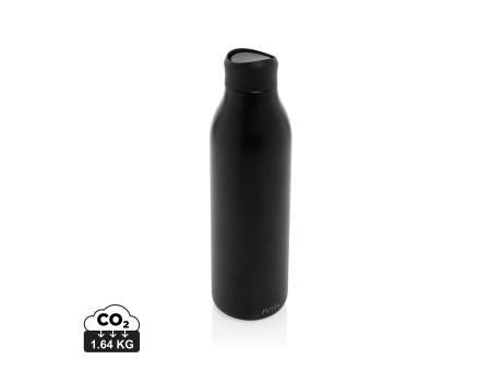 Avira Alok 360 Klick-Wasserflasche aus RCS rec. Stahl, 600ml Werbeartikel