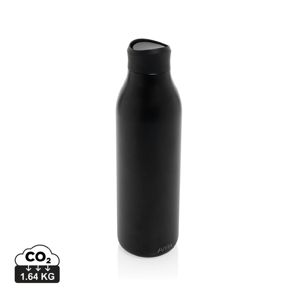 Product image Avira Alok 360 Klick-Wasserflasche aus RCS rec. Stahl, 600ml Werbeartikel