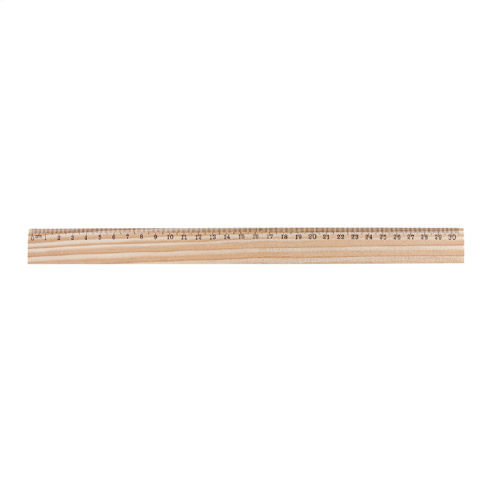 Product image Lineal aus Kiefernholz ThreeO Werbeartikel