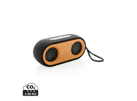 Bamboo X doppelter Lautsprecher Werbeartikel