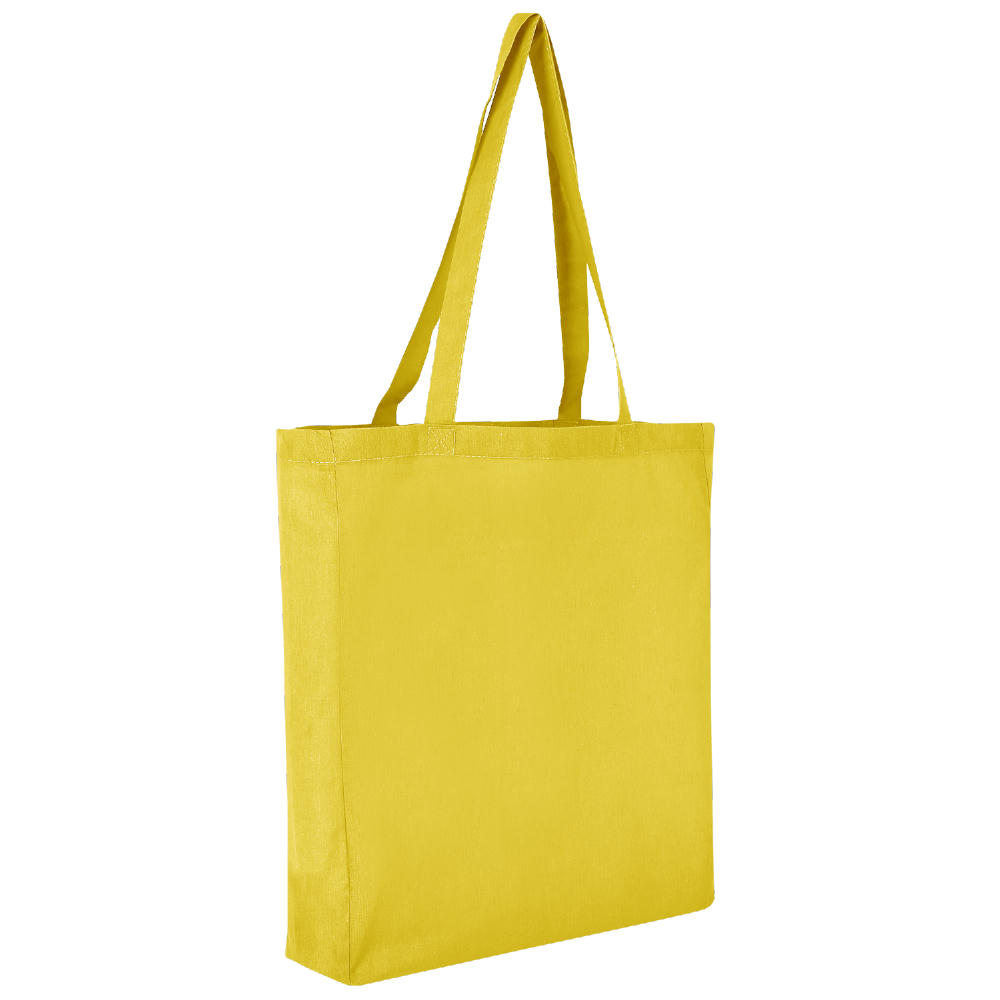 T10013-TEXXILLA Baumwolltasche CLASSIC mit zwei langen Henkeln, Boden- und Seitenfalte, ca. 140g/m² Werbeartikel