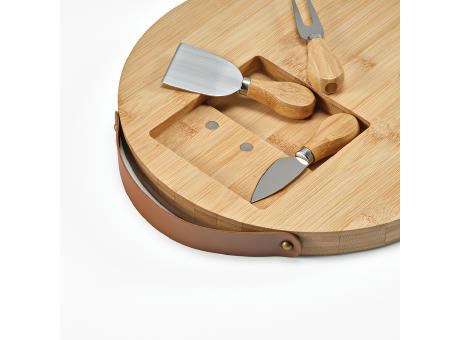 Duchamp Brett Bambus 4-teilig Werbeartikel