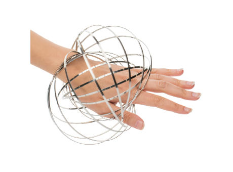 Kinetic Spring Toy REFLECTS-FLOWRING Werbeartikel