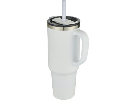 Product image Sydney 1200 ml doppelwandiger RCS-zertifizierter Kupfer-Vakuum Isolierbecher mit Strohhalm bedrucken