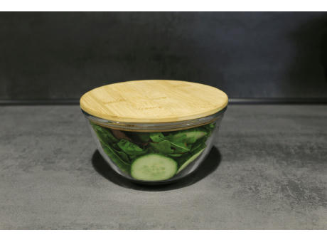 FRESH LUNCH - Glasschüssel Werbeartikel