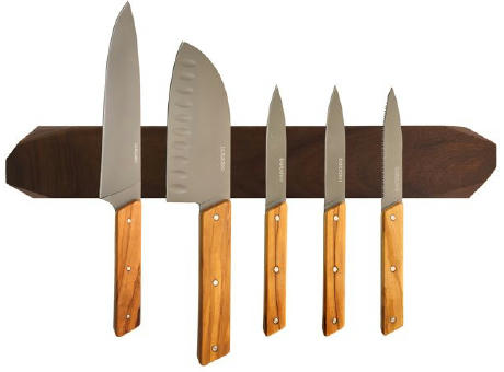 Magnetischer Messerhalter aus Akazie 'Horten' (L) Werbeartikel