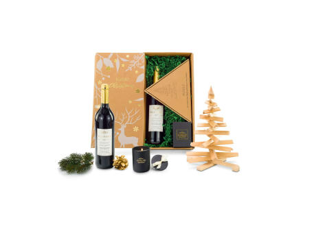 Product image Geschenkset / Präsenteset: Wein-Nachts-Baum Werbeartikel