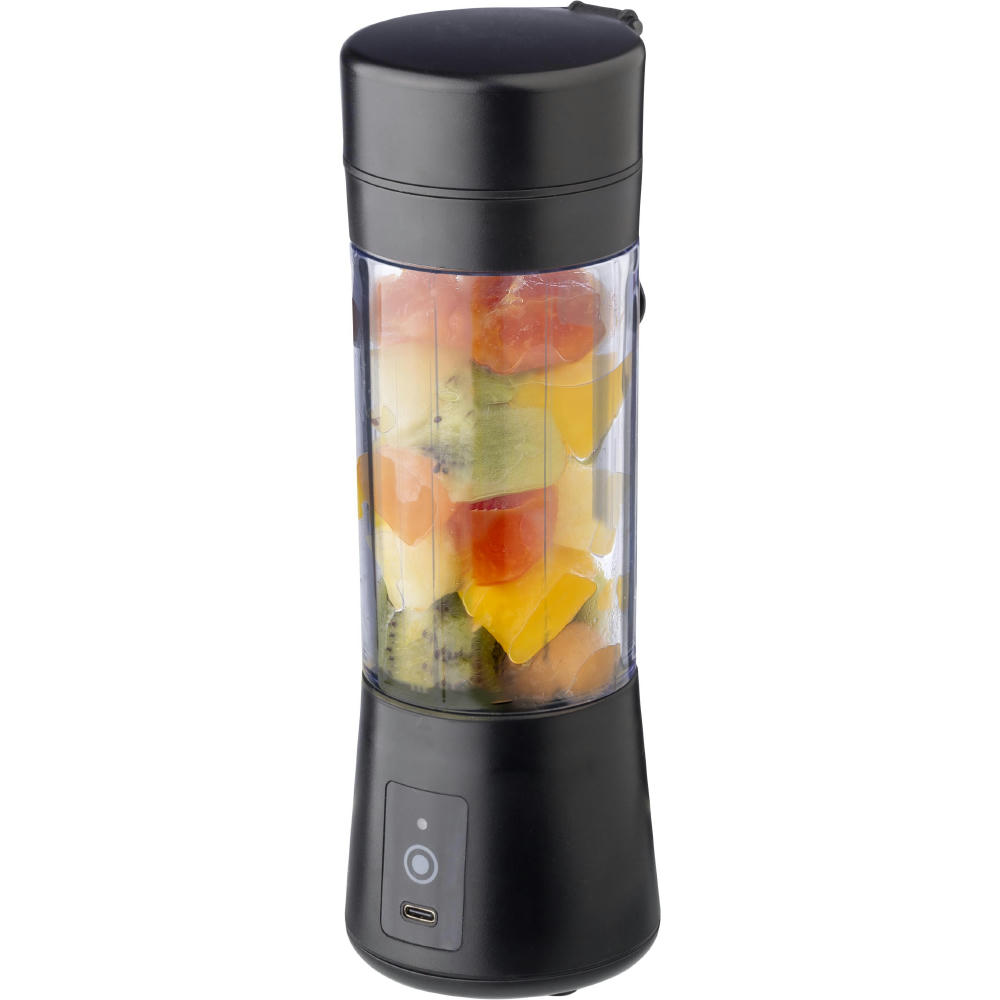 Product image Akkubetriebener Smoothie-Mixer aus ABS- und PC-Kunststoff Santosh Werbeartikel