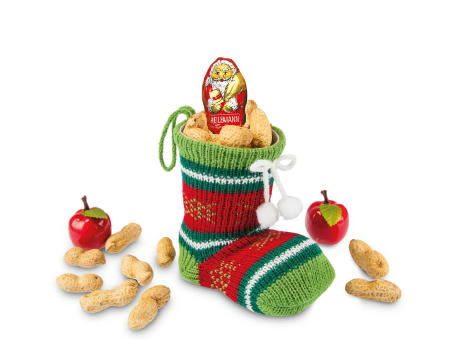 Nikolausstiefel Nuts, neutral Werbeartikel