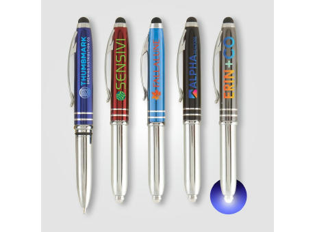 Brando Shiny Kugelschreiber - m/Stylus bedrucken