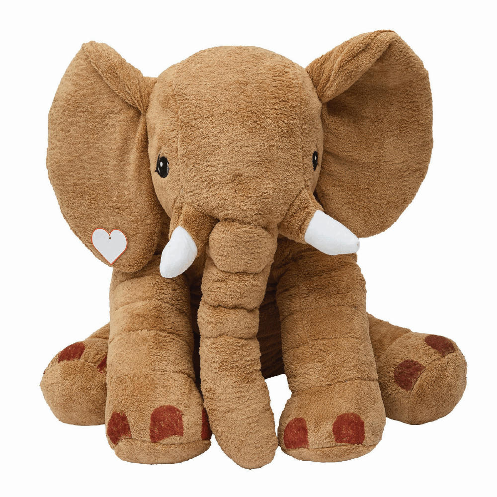 Product image LOUNIS - Großer Plüsch-Elefant Werbeartikel