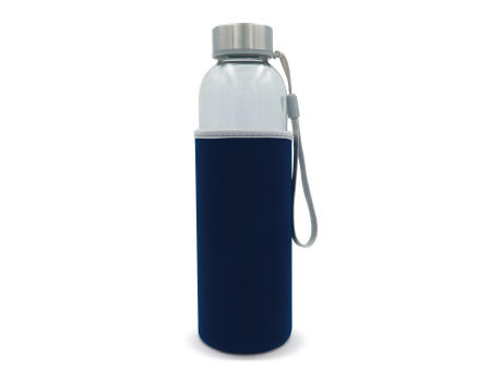 Product image Trinkflasche aus Glas mit Neoprenhülle 500ml bedrucken