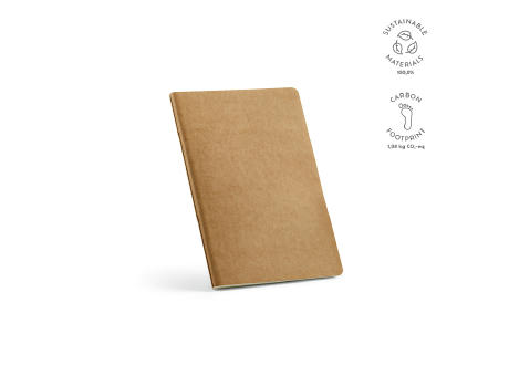 Bronte A5 Notizbuch.Softcover und Kartoneinband. FSC-zertifiziertes Papier bedrucken