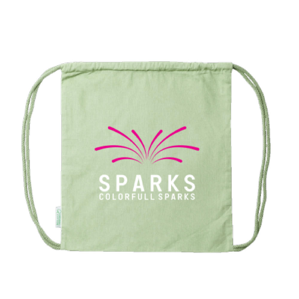 Product image BREST Beutel mit Kordelzug aus Bio-Baumwolle Werbeartikel