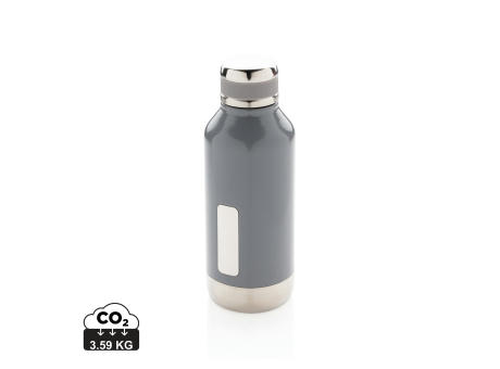 Product image Auslaufsichere Vakuumflasche mit Logoplatte Werbeartikel