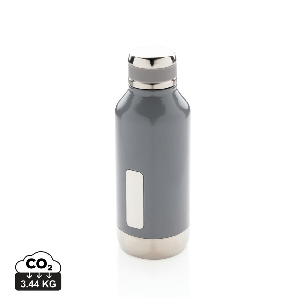 Product image Auslaufsichere Vakuumflasche mit Logoplatte Werbeartikel