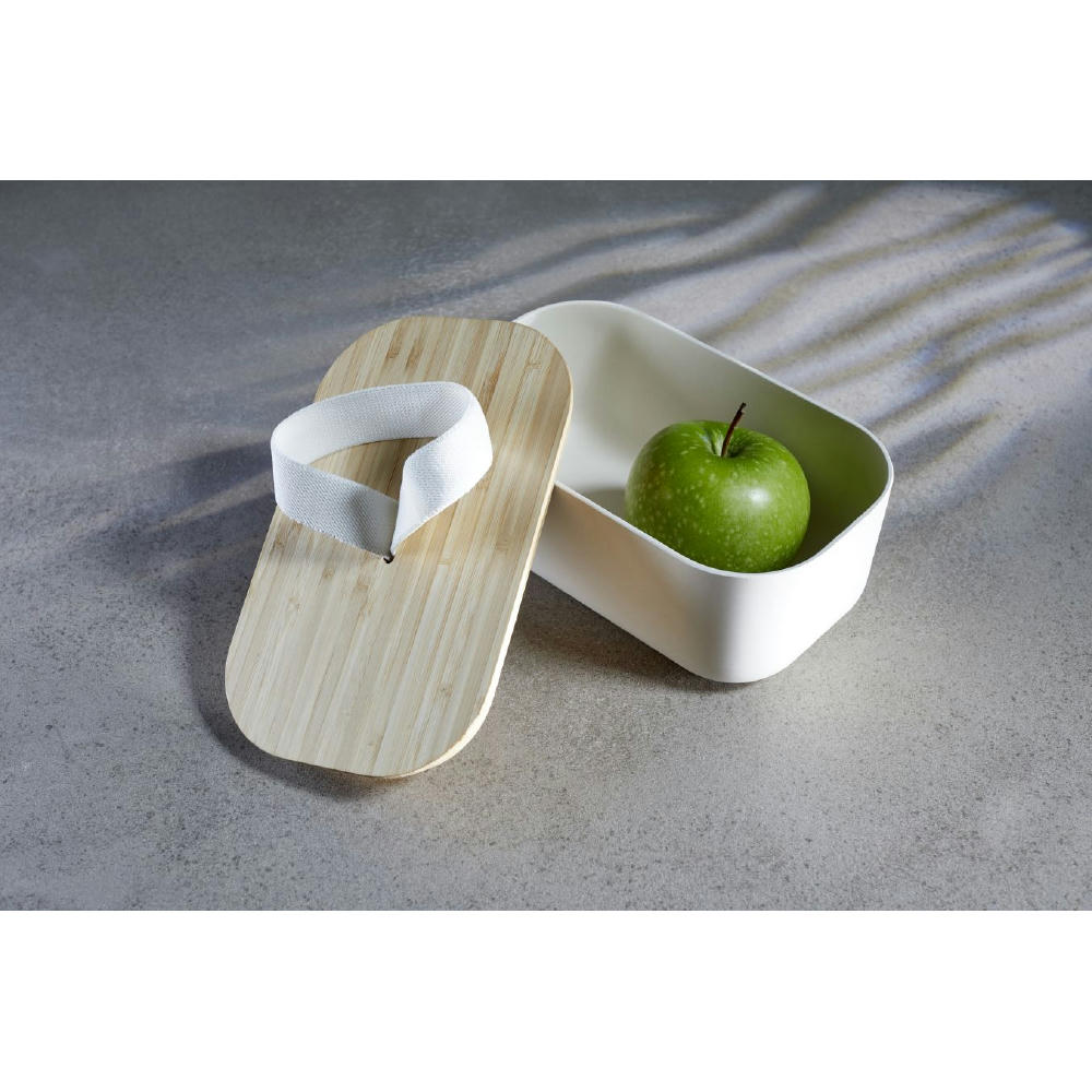 Product image Ökologische Lunchbox aus recyclebarem PLA mit Bambusdeckel Werbeartikel