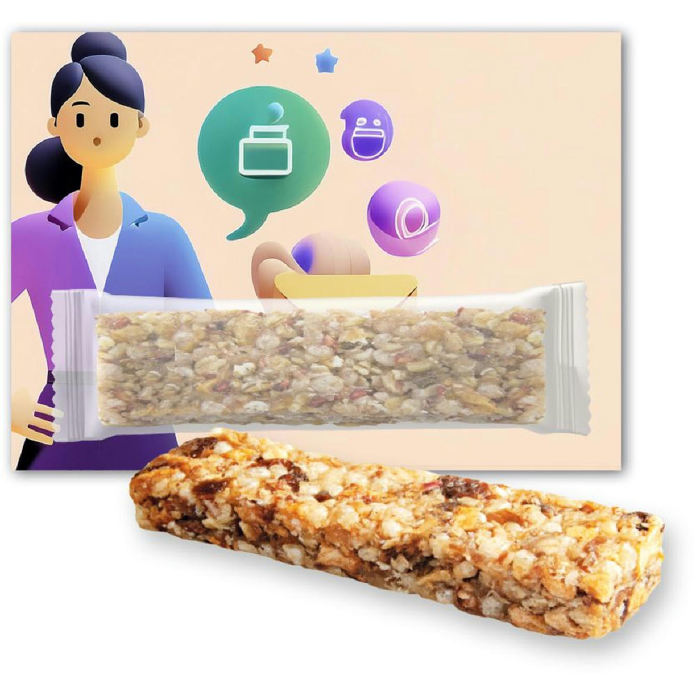 Product image Müsliriegel Multikorn-Apfel, ca. 25g, Werbekarte Werbeartikel