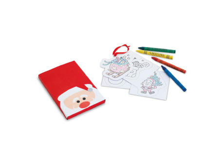 Product image VEDDER. Weihnachtliches Malset Werbeartikel