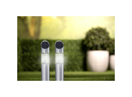 Grundig Solar Stainless Steel Garden LED-Light Werbeartikel