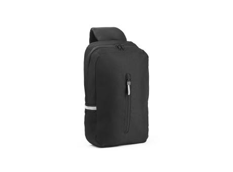 Product image DELFOS. Rucksack mit einem Schultergurt aus 300D recyceltem Polyester und 600D recyceltem Polyester, mit 210D-Futter aus recyceltem Polyester bedrucken