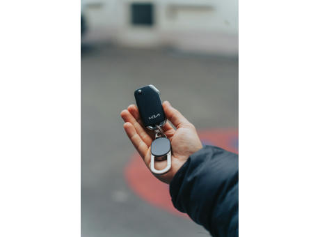 Schlüsselanhänger Keyfinder mit weltweiter Ortung und USB-C Werbeartikel