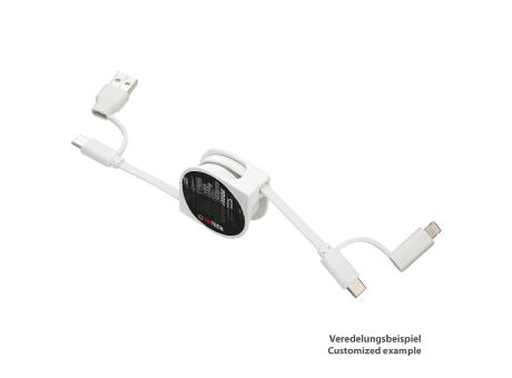 6-in-1 Ladekabel REEVES-SNAKE II bedrucken