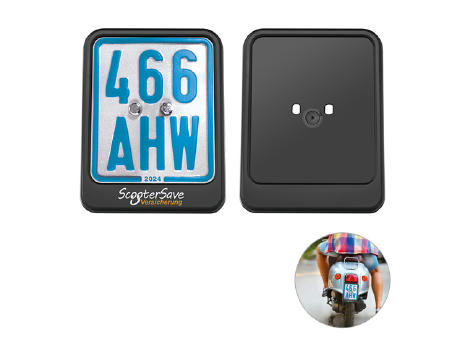 Mofa-/Roller-Kennzeichenhalter Werbeartikel