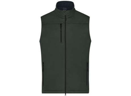 Men's Softshell Vest - Klassische Softshellweste im sportlichen Design aus recyceltem Polyester Werbeartikel