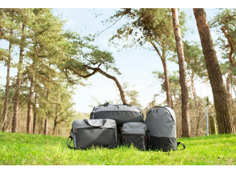 500D Zweifarbiger Rucksack Indigo Werbeartikel