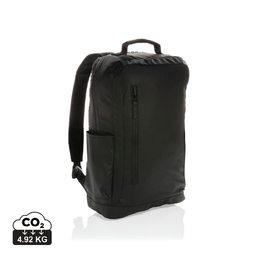 Product image Fashion schwarzer 15.6" Laptop-Rucksack, PVC-frei Werbeartikel