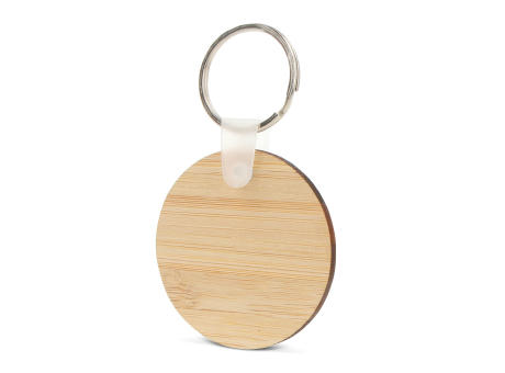 Product image Schlüsselanhänger Bambus rund bedrucken