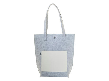 individuelle RPET Schultertasche CreaFelt Toteback bedrucken