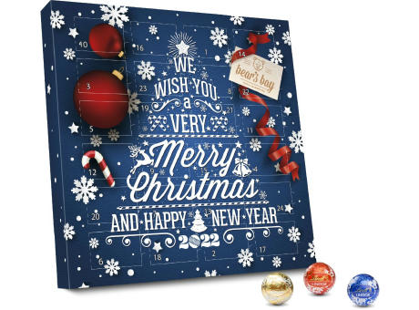 Lindt Adventskalender "Lindor" Eco bedrucken