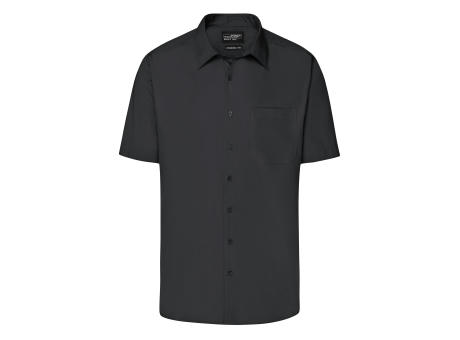 Men's Business Shirt Short-Sleeved - Klassisches Shirt aus strapazierfähigem Mischgewebe Werbeartikel