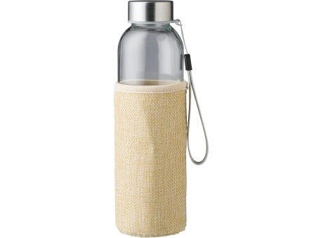 Trinkflasche aus Glas (500 ml) Kaydence bedrucken