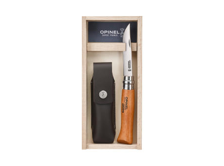 Opinel No 08 Carbon Taschenmesser Werbeartikel